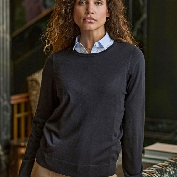 Ladies' Crew Neck Sweater Thumbnail