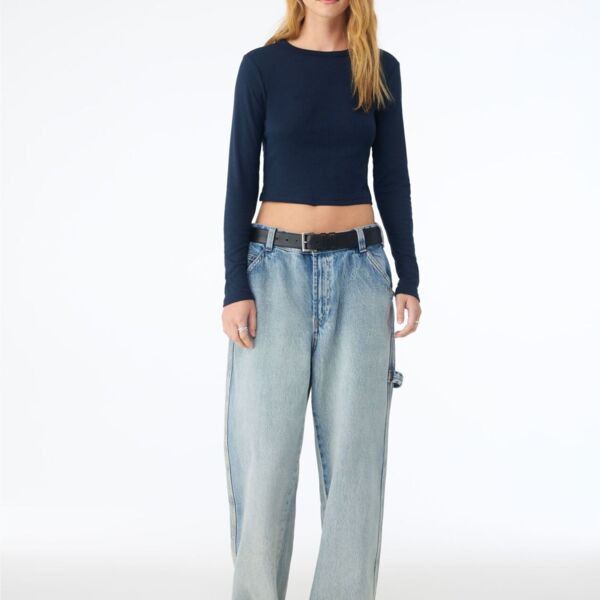 Women's Micro Rib Long Sleeve Tee Thumbnail