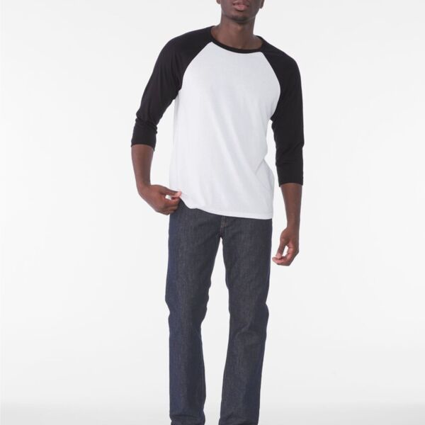Canvas Unisex 3/4 Sleeve Baseball Tee Thumbnail