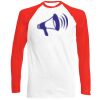 Men's Valueweight Long Sleeve Baseball T-Shirt Thumbnail