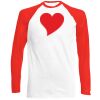 Men's Valueweight Long Sleeve Baseball T-Shirt Thumbnail